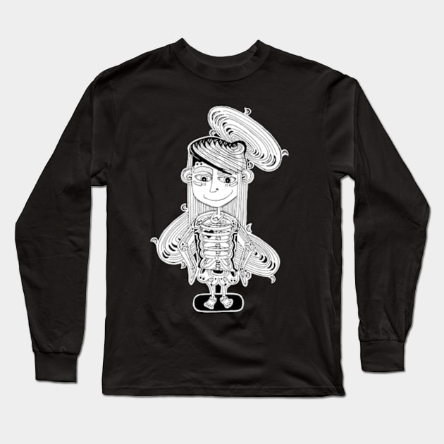 Pseudo angel Long Sleeve T-Shirt by yeknomster